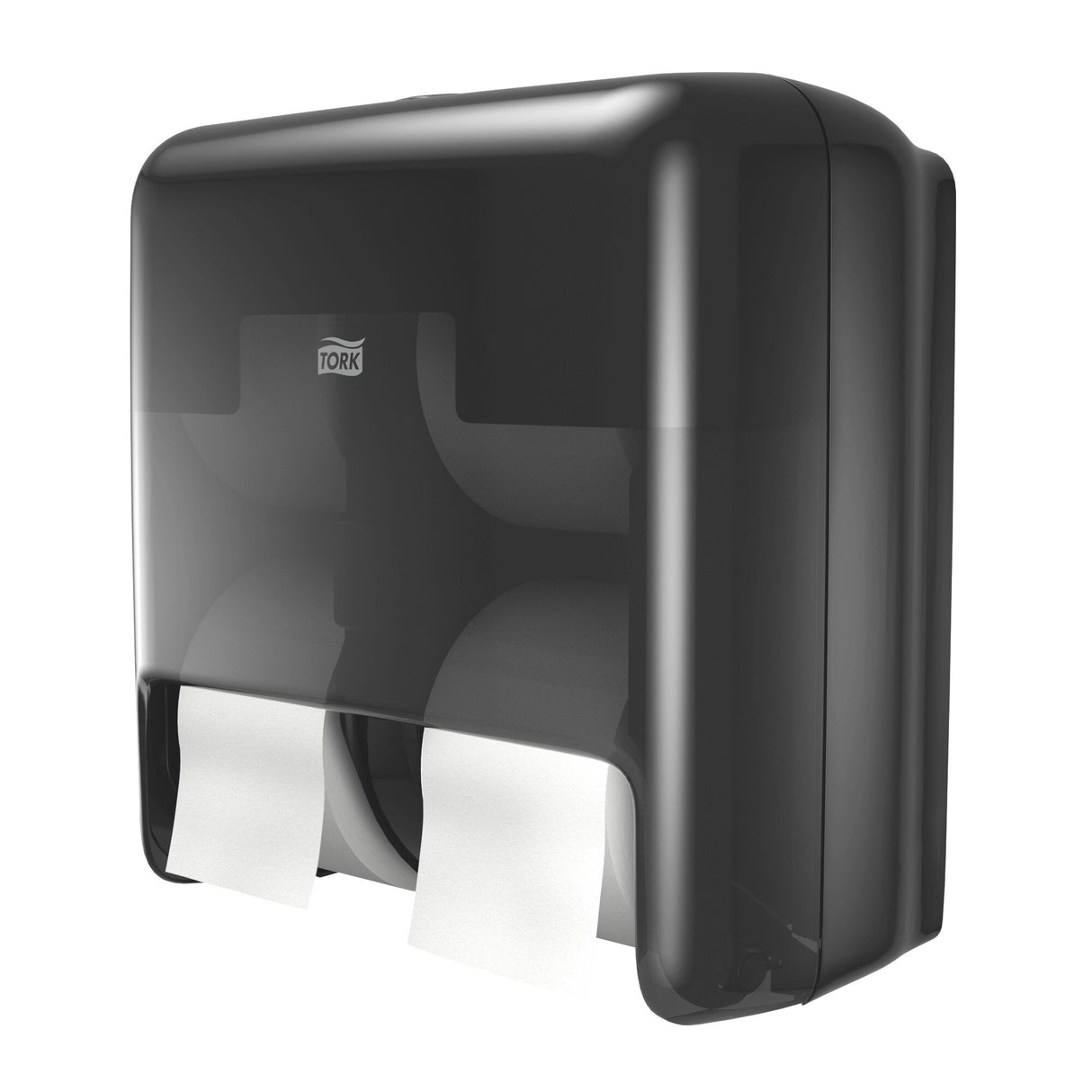 DISTRIBUTEUR DE PAPIER TOILETTE PETIT ROULEAU TORK OPTISERVE® T7 4 ROULEAUX NOIR