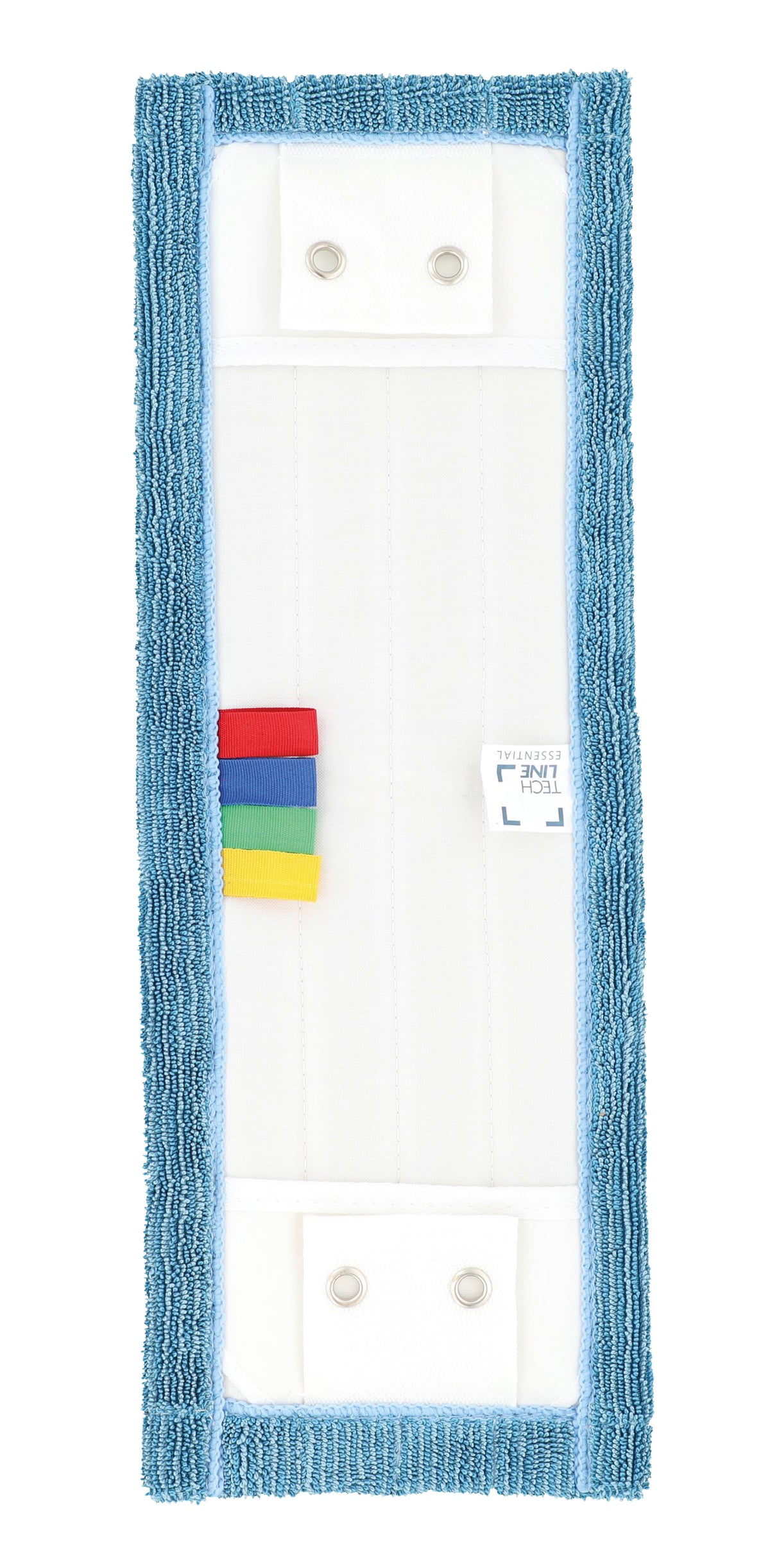 FRANGE DE LAVAGE MICROFIBRE TECHLINE POCHES ET LANGUETTES 45CM 2ŒILLETS
