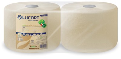 BOBINE DEVIDAGE CLASSIQUE ECONATURAL 1500 FORMATS 2 PLIS 22X30CM ECOLABEL X2