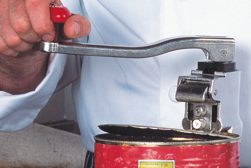 BONZER OUVRE BOÎTES À MANIVELLE CLASSIC SOCLE INOX