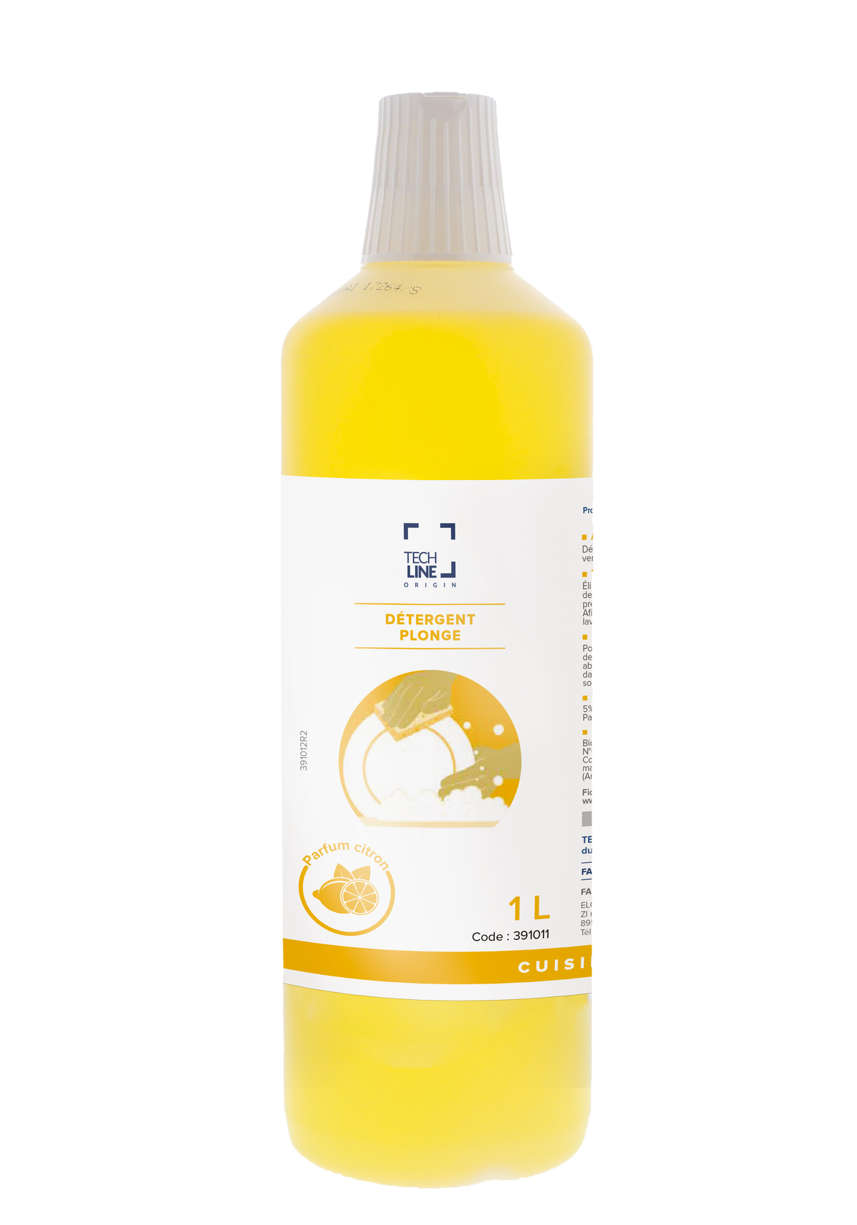 LIQUIDE VAISSELLE ECONOMIQUE TECHLINE 1L