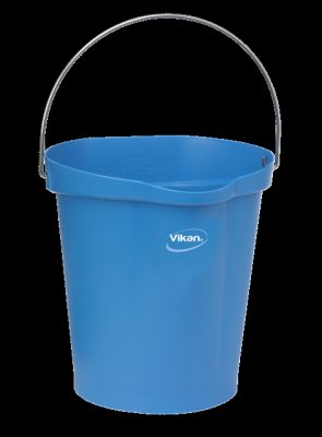 SEAU ALIMENTAIRE GRADUE BEC VERSEUR 12L VIKAN BLEU