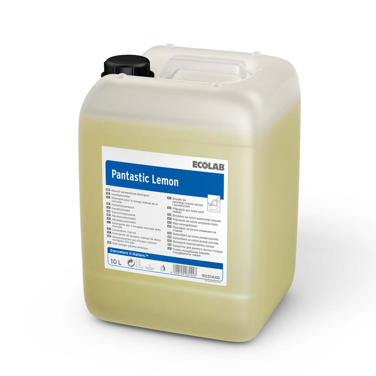 LIQUIDE VAISSELLE PANTASTIC LEMON ECOLAB 10L