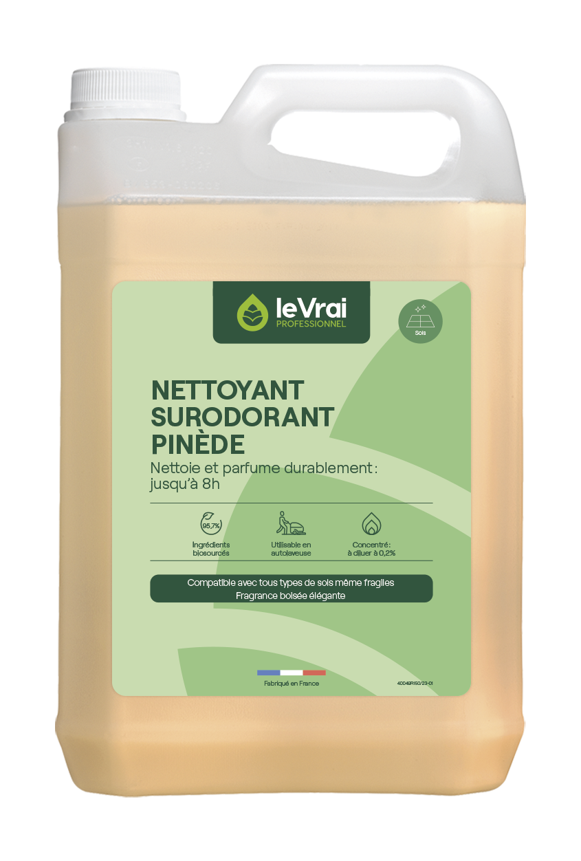 NETTOYANT SOLS PARFUMANT LE VRAI PROFESSIONNEL PINEDE 5L