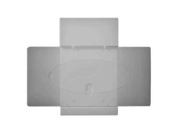 SUPPORT UNIVERSEL BLANC POUR BOÎTE GANTS ET MOUCHOIRS