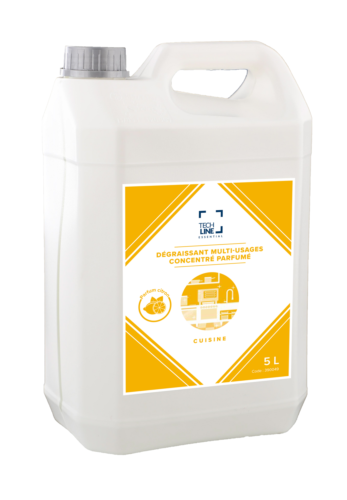 DEGRAISSANT MULTI SURFACES CITRON TECHLINE 5L