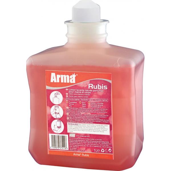 SAVON MAINS & CORPS ARMA® RUBIS ROSE CARTOUCHE 1L X6