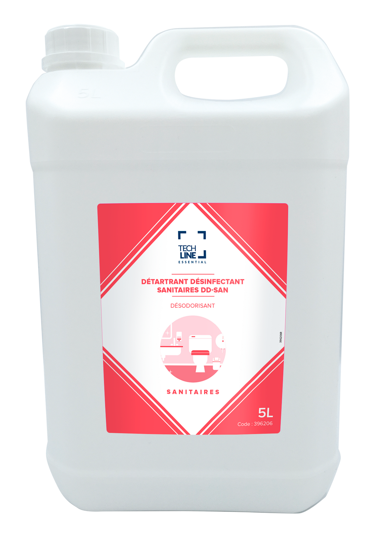 DETARTRANT DESINFECTANT SANITAIRES DD-SAN TECHLINE 5L