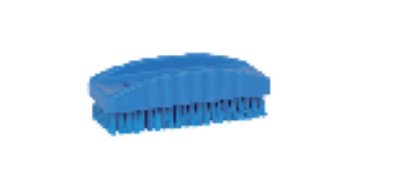 BROSSE A MAIN ALIMENTAIRE 13CM FIBRE DURE VIKAN BLEU