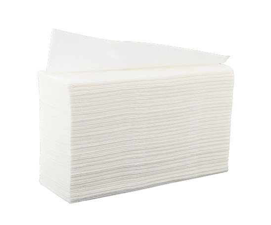 ESSUIE-MAINS PLIÉS EN M TECHLINE BLANC 20.36X32CM 125 FORMATS 2 PLIS ECOLABEL X25