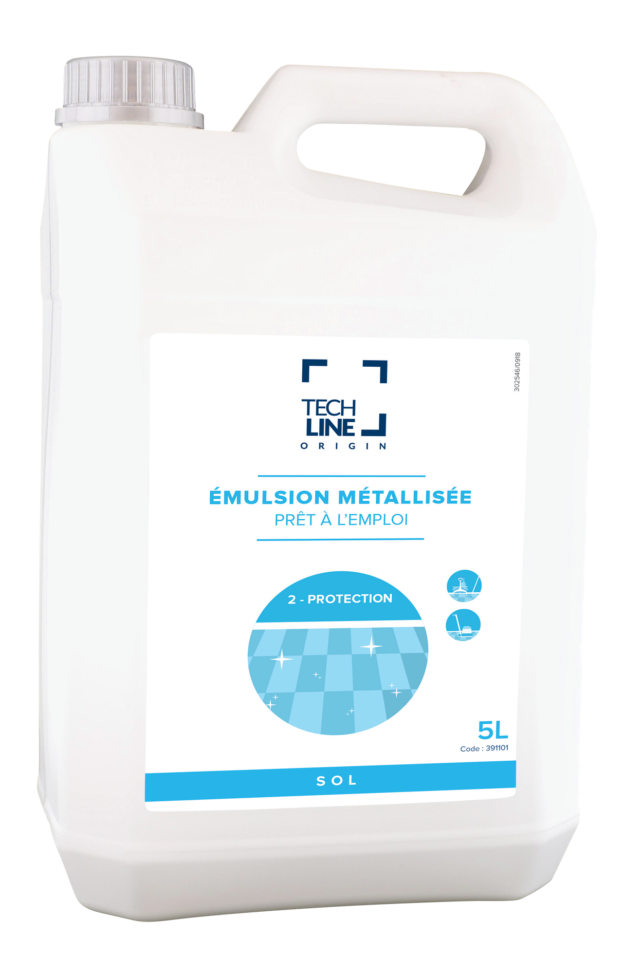 EMULSION METALLISEE SOLS TECHLINE 5L