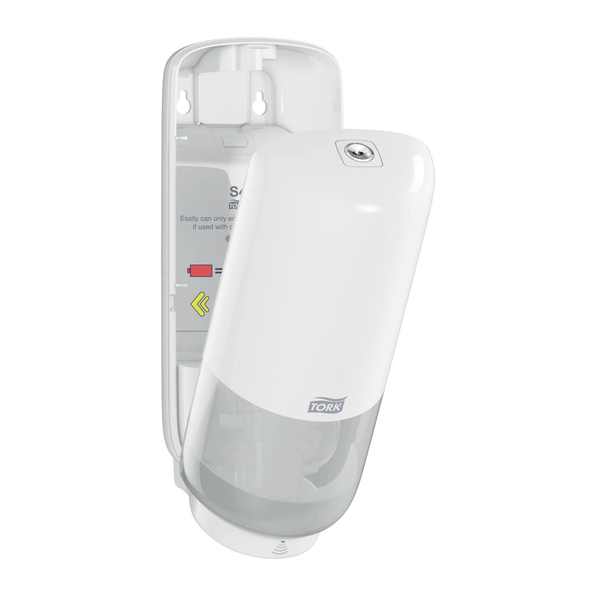 DISTRIBUTEUR À DÉTECTION OPTIQUE SAVON LOTION ET MOUSSE TORK® INTUITION S4 BLANC 1L