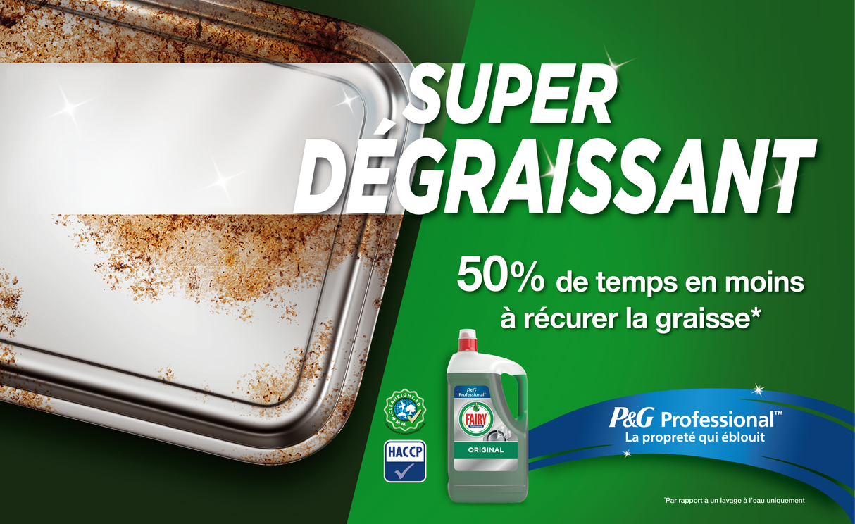 LIQUIDE VAISSELLE FAIRY K1.1 P&G PROFESSIONNEL 5L
