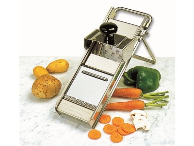 MANDOLINE INOX SANS POUSSOIR
