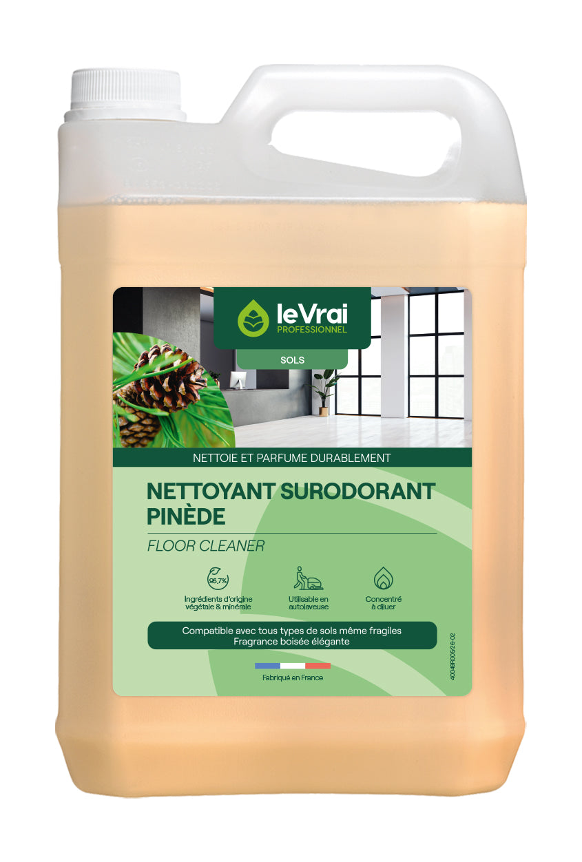 NETTOYANT SOLS PARFUMANT LE VRAI PROFESSIONNEL PINEDE 5L
