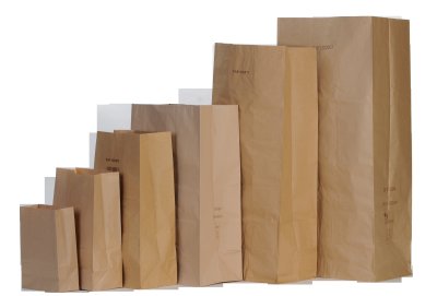 SACS DECHETS VERTS 2 FEUILLES PAPIER 80L X50