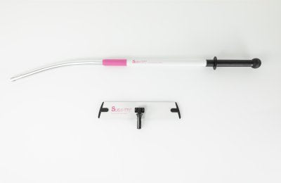 SUPPORT DE LAVAGE 40 CM AVEC MANCHE TELESCOPIQUE SLOOPY ROSE