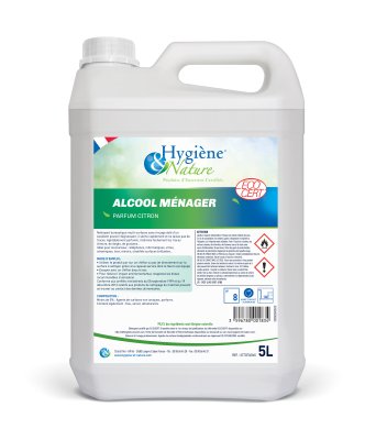ALCOOL MÉNAGER CITRON ECOCERT 5L