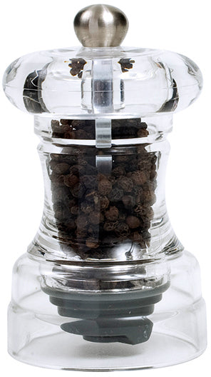 MOULIN ACRYLIQUE À POIVRE H 10 CM