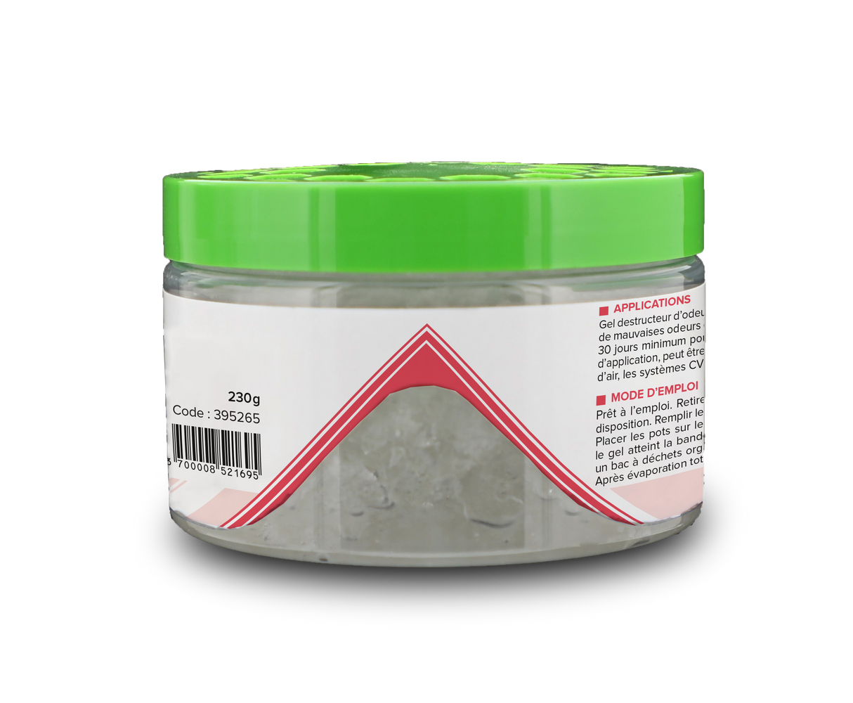 GEL DESTRUCTEUR D'ODEUR TECHLINE 6X230GR