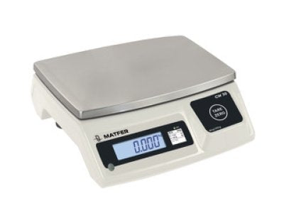 BALANCE DIGITALE CW30 IP56 JUSQU'À 30KG/1 À 5G