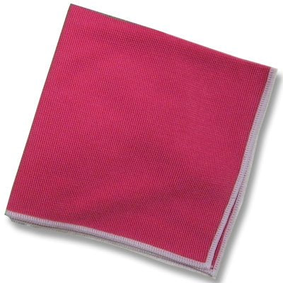 LAVETTE TRICOTEE MICROFIBRE C120 40X40CM ROSE X5