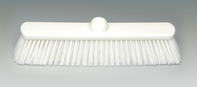 BALAI ALIMENTAIRE 38CM DOUILLE DROITE FIBRE MI-DURE BLANC