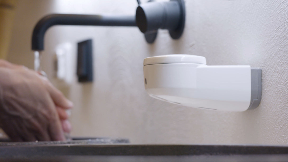 DISTRIBUTEUR AUTOMATIQUE DE PAIN DE SAVON LESSEAU BY DIVERSEY BLANC