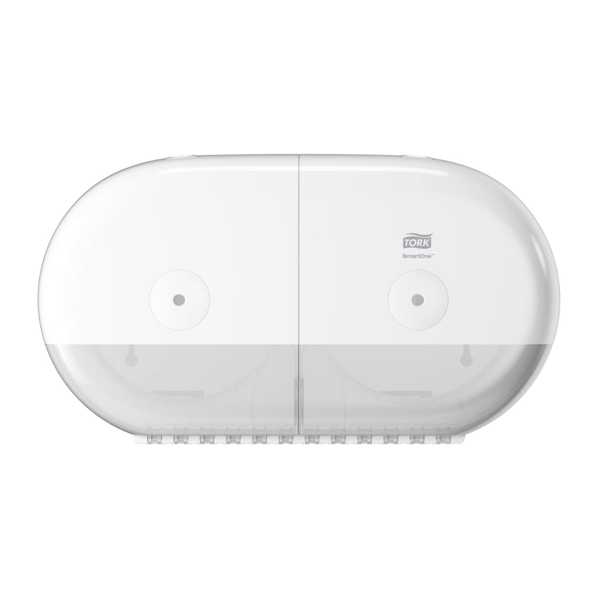 DISTRIBUTEUR DE PAPIER TOILETTE À DÉVIDAGE CENTRAL TORK SMARTONE® MINI DOUBLE T9 BLANC
