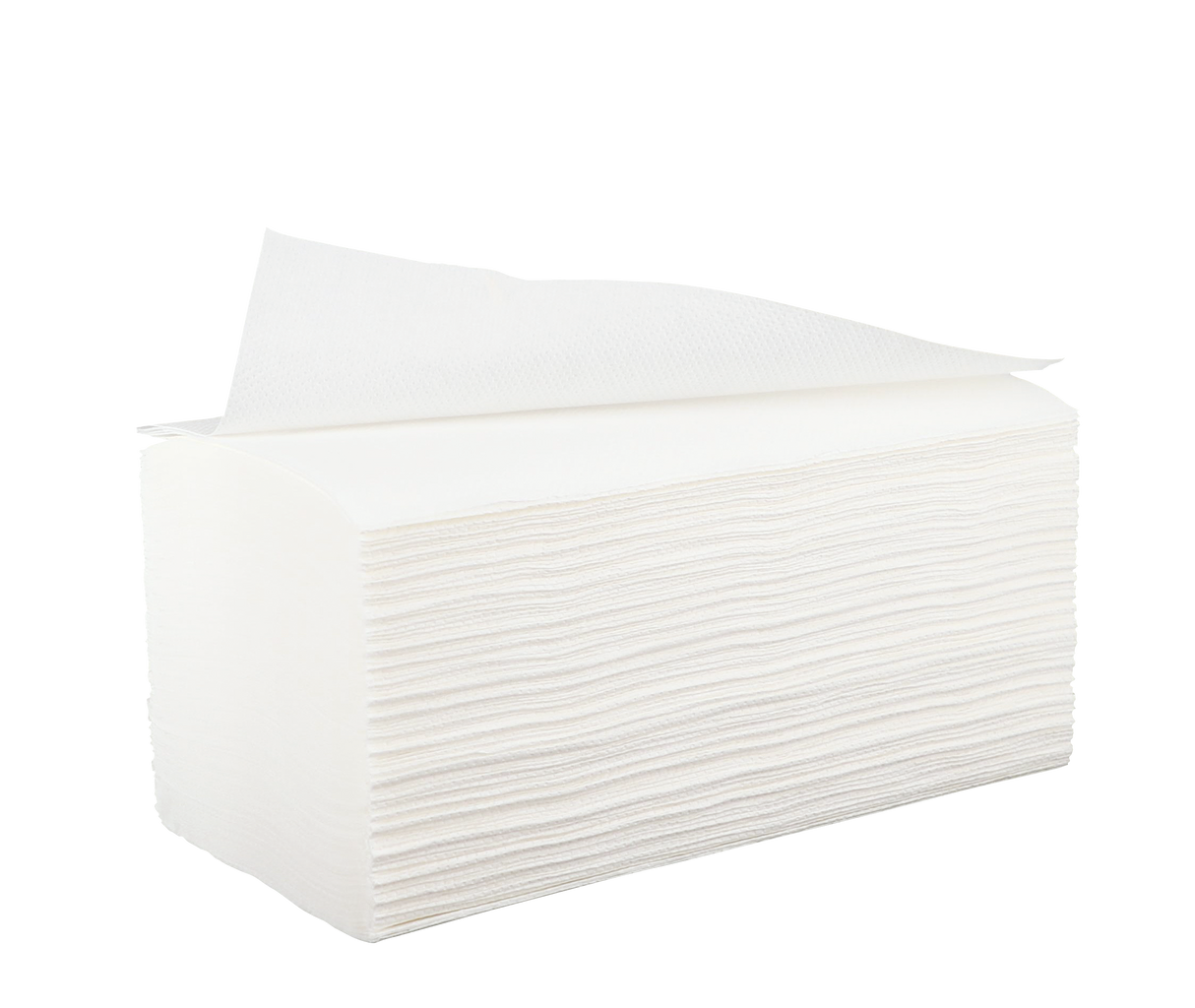 ESSUIE-MAINS PLIÉS EN V TECHLINE BLANC 20.6X21.5CM 200 FORMATS 2 PLIS ECOLABEL X20