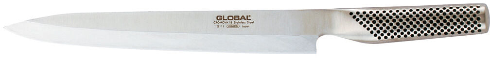 GLOBAL SÉRIE G COUTEAU POISSON YANAGI SASHIMI G11 INOX 25 CM