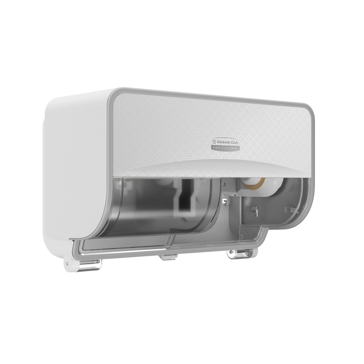 DISTRIBUTEUR DE PAPIER TOILETTE PETIT ROULEAU DOUBLE ICON BLANC MOSAÏQUE