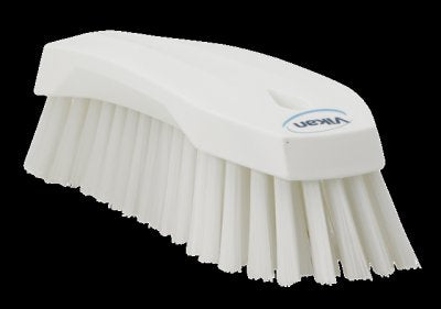 BROSSE A MAIN ALIMENTAIRE 20CM FIBRE DURE VIKAN BLANC