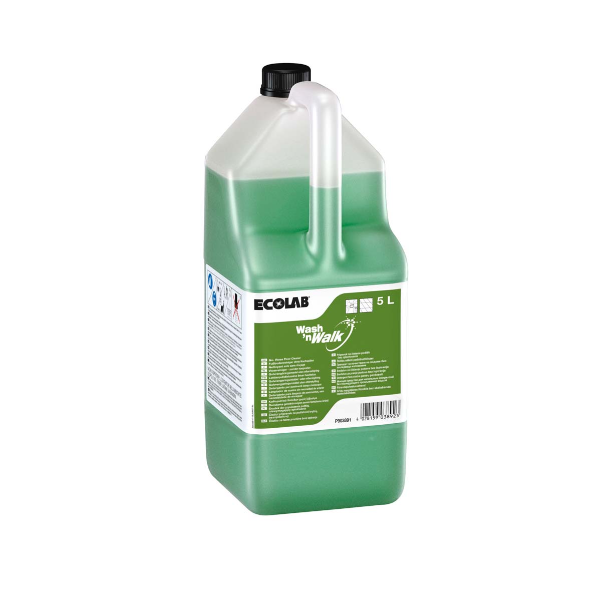 NETTOYANT SOLS SANS RINCAGE WASH N WALK ECOLAB 5L