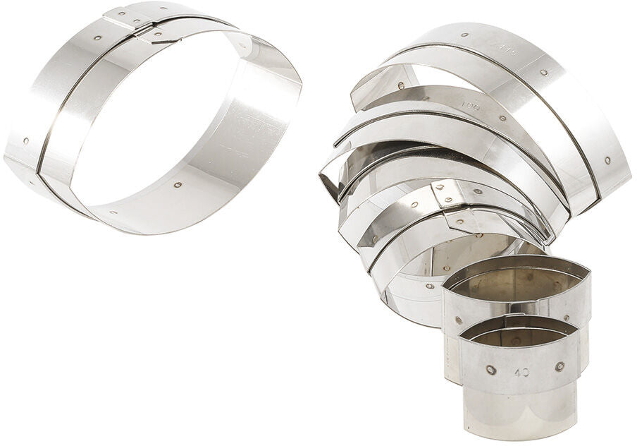 DÉCOUPOIRS INOX OVALES UNIS X7
