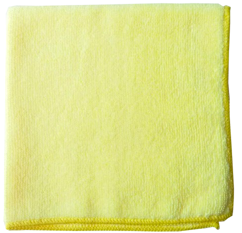 LAVETTE BOUCLEE MICROFIBRE TECHLINE 38X38CM JAUNE X5