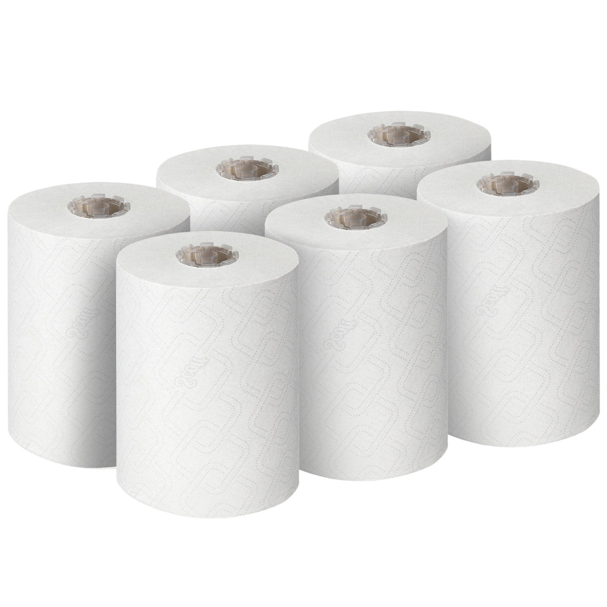 ESSUIE-MAINS ROULEAU SCOTT® ESSENTIAL SLIMROLL BLANC 190M 1 PLI ECOLABEL X6