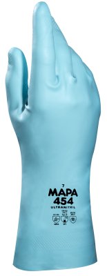 GANT ELASTOMERE BLEU ULTRANITRIL 454 TAILLE 8 X1 PAIRE
