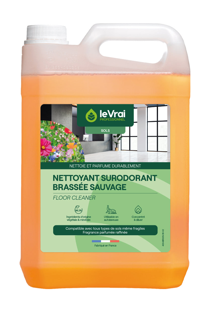 NETTOYANT SOLS PARFUMANT LE VRAI PROFESSIONNEL BRASSEE SAUVAGE 5L