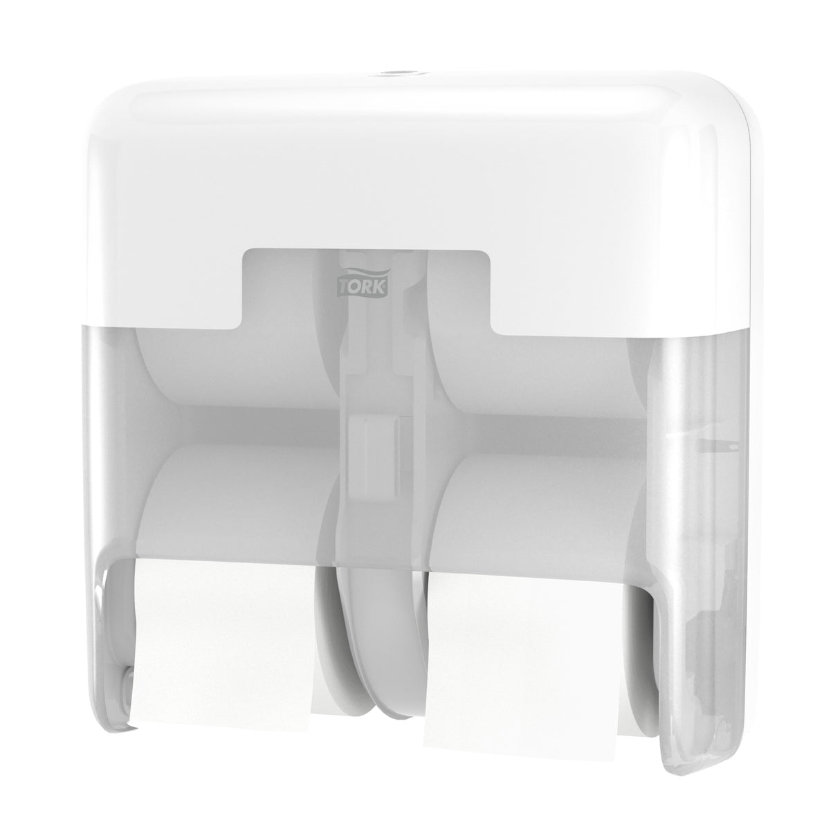 DISTRIBUTEUR DE PAPIER TOILETTE PETIT ROULEAU TORK OPTISERVE® T7 4 ROULEAUX BLANC