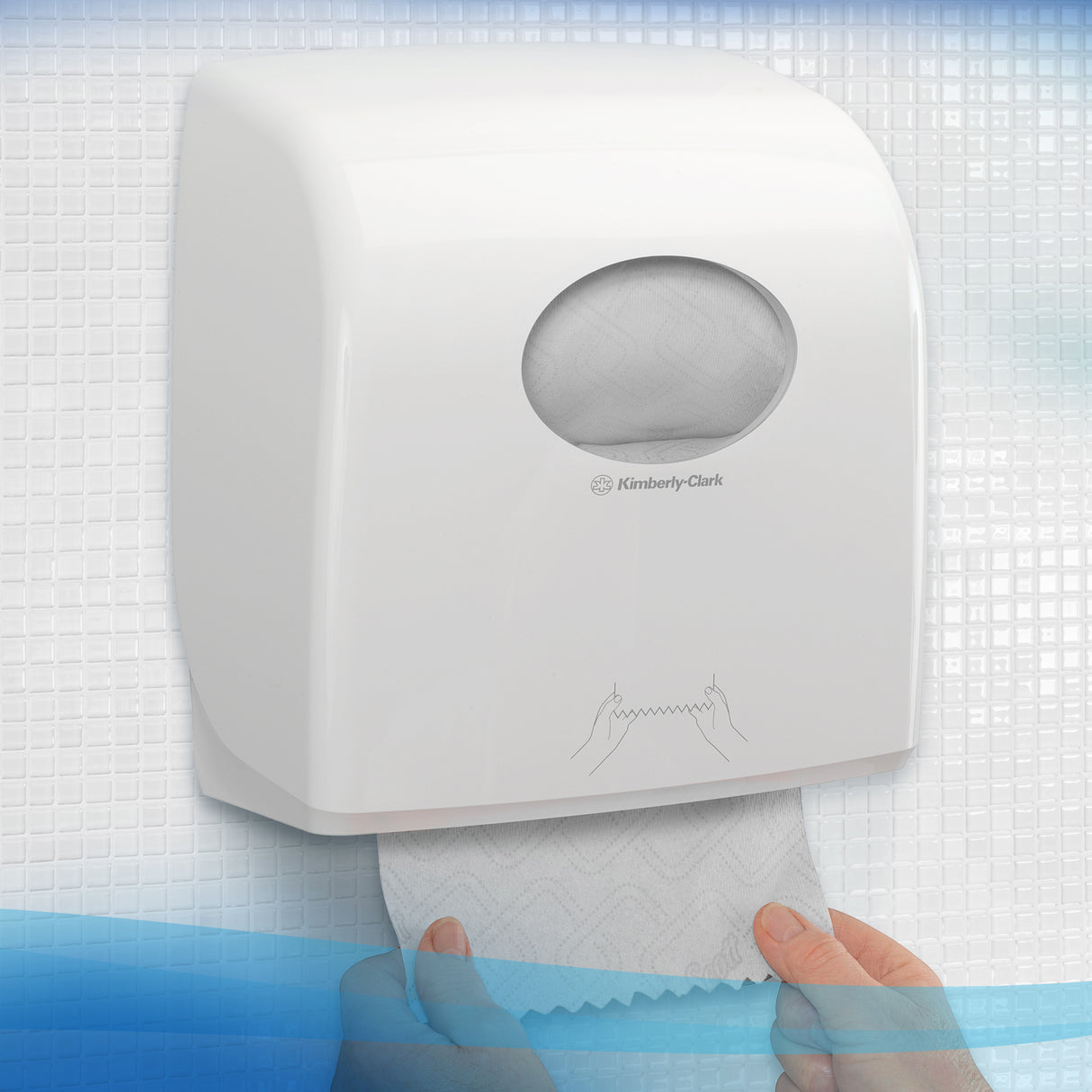 ESSUIE-MAINS ROULEAU SCOTT® ESSENTIAL SLIMROLL BLANC 190M 1 PLI ECOLABEL X6