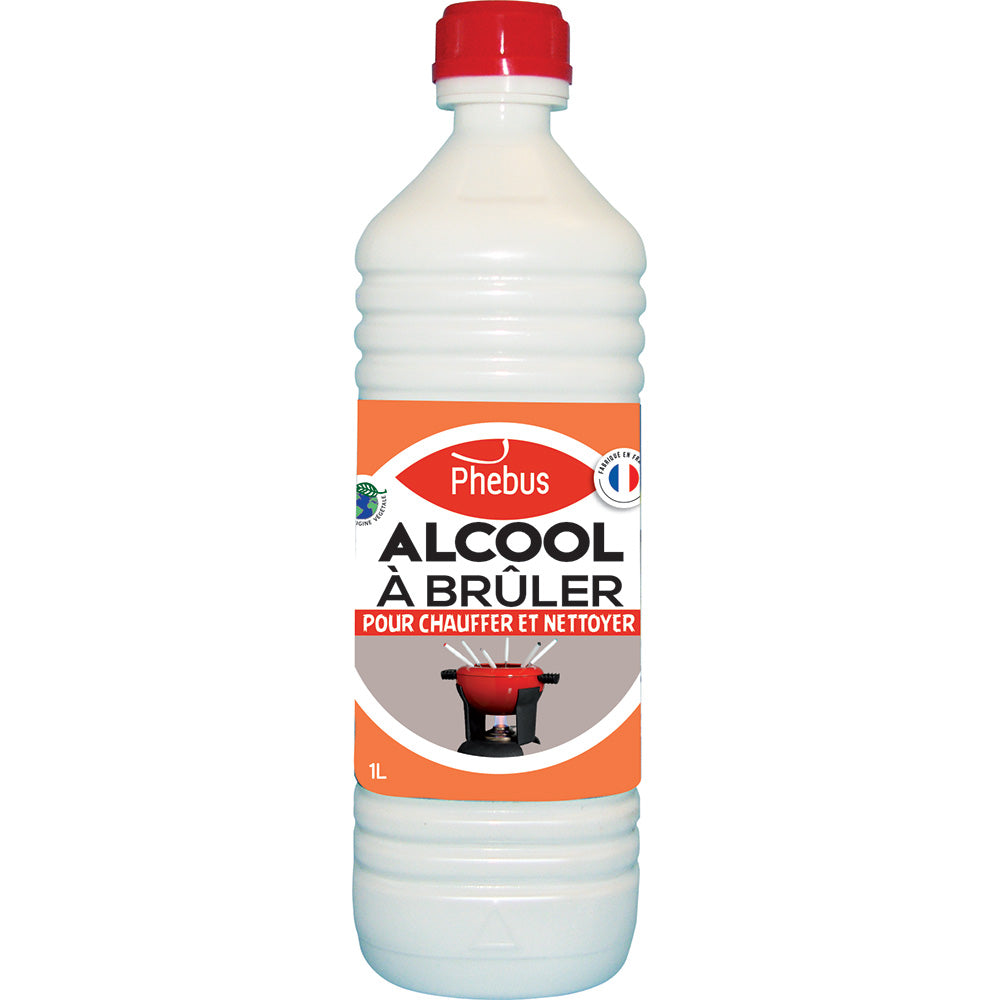 ALCOOL A BRÛLER 90° 1L