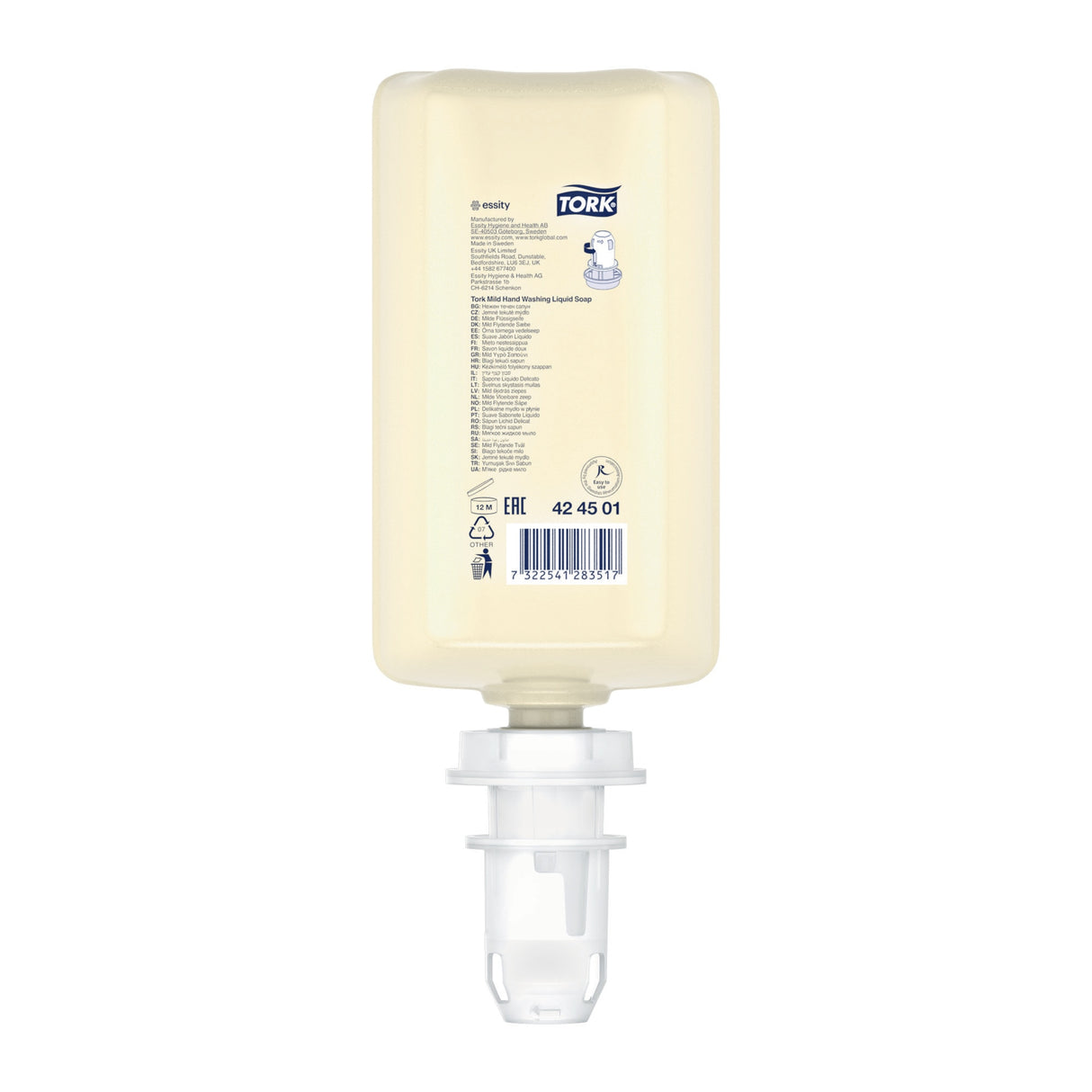 SAVON TORK® PREMIUM S4 CARTOUCHE 1L X6