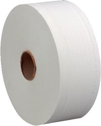 PAPIER TOILETTE JUMBO TECHLINE BLANC 320M 2 PLIS ECOLABEL X6