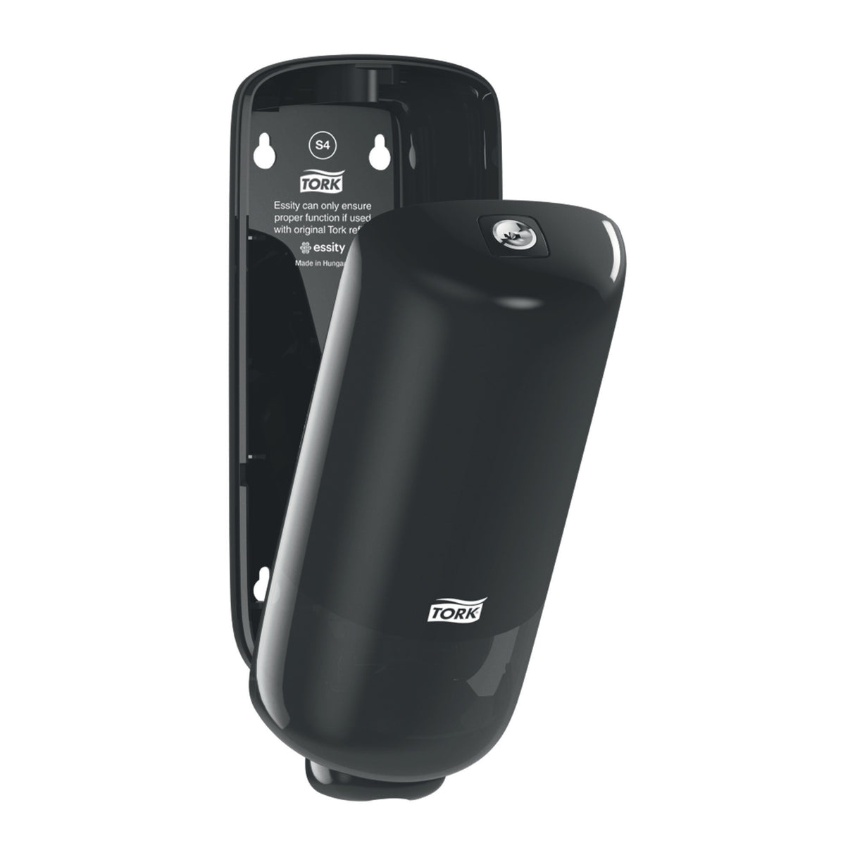 DISTRIBUTEUR MANUEL SAVON LOTION ET MOUSSE TORK® ELEVATION S4 NOIR 1L