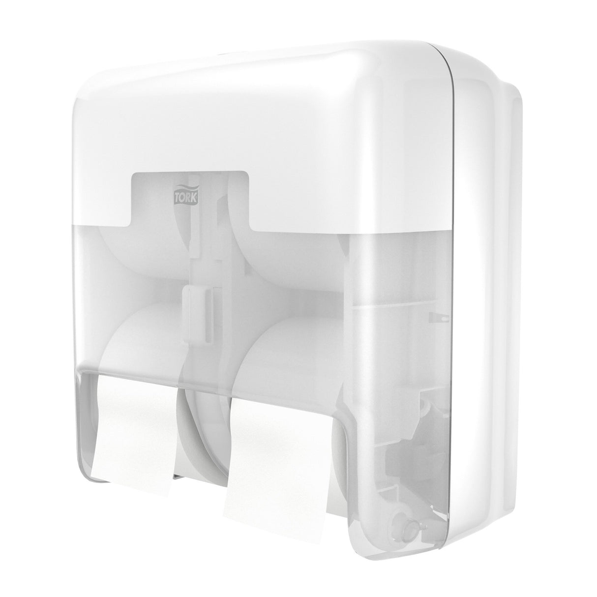 DISTRIBUTEUR DE PAPIER TOILETTE PETIT ROULEAU TORK OPTISERVE® T7 4 ROULEAUX BLANC