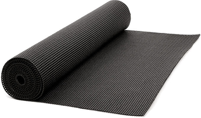 ROULEAU TAPIS DE BAR EN PVC NOIR