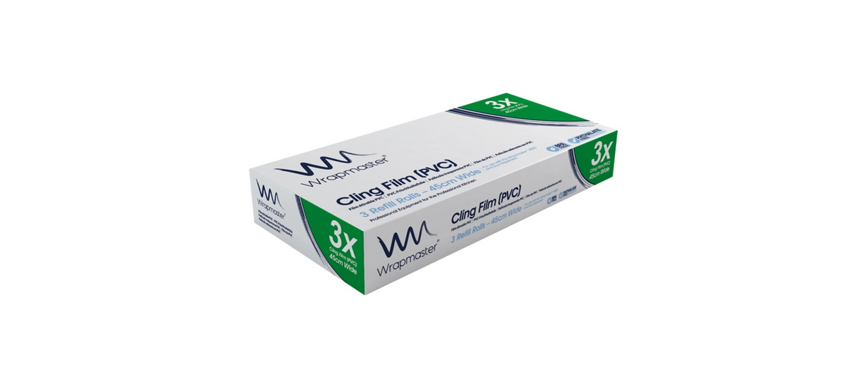 FILM ALIMENTAIRE ALBAL PROFESSIONAL WRAPMASTER® 45CM X300M ROULEAU X3