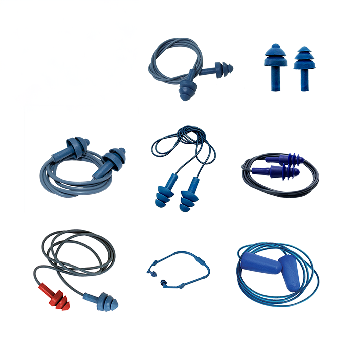 BOUCHON OREILLES DETECTABLE CORDON BLEU 2 AILETTES BOITE X200
