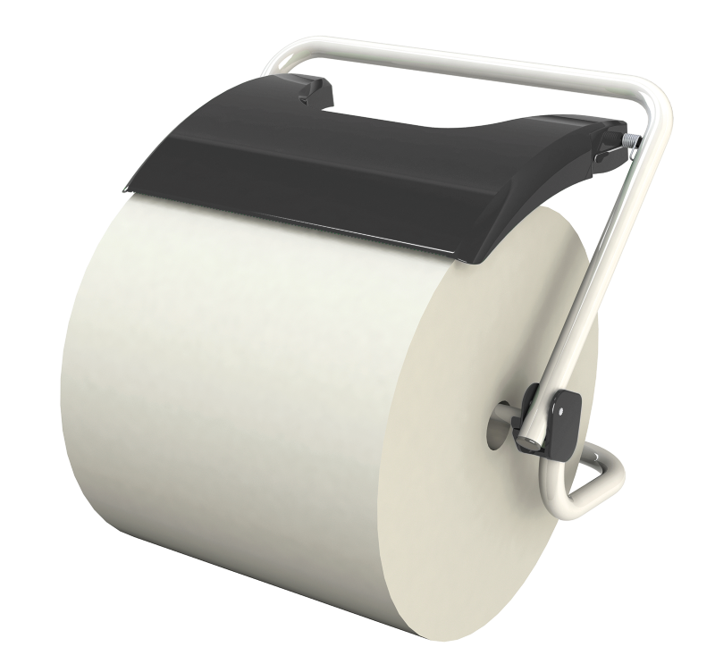 DEROULEUR MURAL POUR BOBINE ESSUYAGE